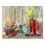 Watercolor Gardening Supplies 16x20 Canvas Wall Art