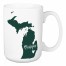 Michigan State Pride Ann Arbor Love 15 oz Mug