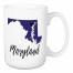 Maryland State Pride Baltimore Love 15 oz Mug