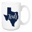 Texas State Pride Dallas Love 15 oz Mug