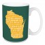 Go Green Bay 15 oz Mug