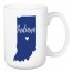 Indiana State Pride Indianapolis Love 15 oz Mug