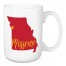 Missouri State Pride Kansas City Love 15 oz Mug