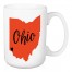 Ohio State Pride Cincinnati Love 15 oz Mug