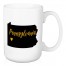 Pennsylvania State Pride Pittsburgh Love 15 oz Mug
