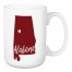 Alabama State Pride Tuscaloosa Love 15 oz Mug