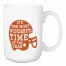 The Most Wonderful Time of The Year, Football Season - Orange 15 oz Mug
