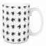 Black and White Asterick Pattern 15 oz Mug