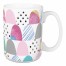 Colorful Scale Pattern 15 oz Mug