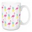 Flamingos and Pineapples 15 oz Mug