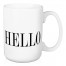 Hello 15 oz Mug