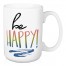 Be Happy 15 oz Mug