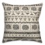 Beige Mudcloth Pattern 18x18 Indoor / Outdoor Pillow
