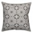 Dusty Gray Telescope Pattern 18x18 Indoor / Outdoor Pillow