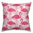 Buffalo Check Flamingos 18x18 Indoor / Outdoor Pillow