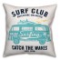 Blue Van Surf Club 18x18 Indoor / Outdoor Pillow