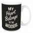 My Heart Belongs To The Woods 15 oz Mug