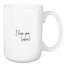 I Love You More 15 oz Mug