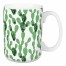 Watercolor Cactus Pattern 15 oz Mug