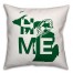 Michigan Home Football 18x18 Indoor / Outdoor Pillow