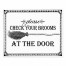 Check Your Brooms 8x10 Tabletop Canvas