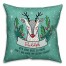 Midcentury Modern Rudolph 18x18 Spun Poly Pillow