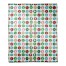 Wintery Polka Dots 50x60 Coral Fleece Blanket