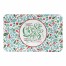 Midcentury Modern Holiday Pattern  34x21 Bath Mat