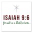 Isaiah 9:6 16x16 Canvas Wall Art