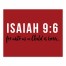 Isaiah 9:6 8x10 Tabletop Canvas