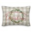 We Wish you a Merry Christmas 14x20 Spun Poly Pillow