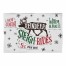Reindeer Sleigh Rides 2x3 Area Rug