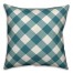 Blue Plaid Pillow
