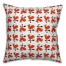 Red Rooster Pattern Pillow