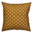 Yellow Diamond Pattern Pillow