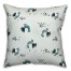 Rooster Pattern in Blue Pillow