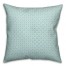 Circle Pattern in Blue Pillow