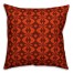 Folk Pattern in Red Pillow