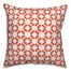 Folk Southwestern Pattern in Red Pillow
