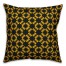 Folk Southwestern Pattern in Yellow Pillow