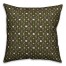 Tiny Paisley Pattern in Green Pillow