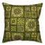 Patchwork Madala in Green Pillow
