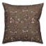 Kids Whimsical Folk Pattern in Pink Pillow Cover