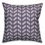 Tire Track Pattern in Purple Pillow