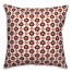 Red Flower Pattern Pillow