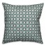 Blue Flower Pattern Pillow Cover