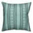 Blue Folk Stripes Pillow Cover