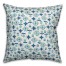 Tulip Pattern in Dark Blue Pillow