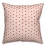 Tiny Hearts Pattern in Red and Pink Pillow