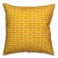 Yellow Keys Pattern Pillow